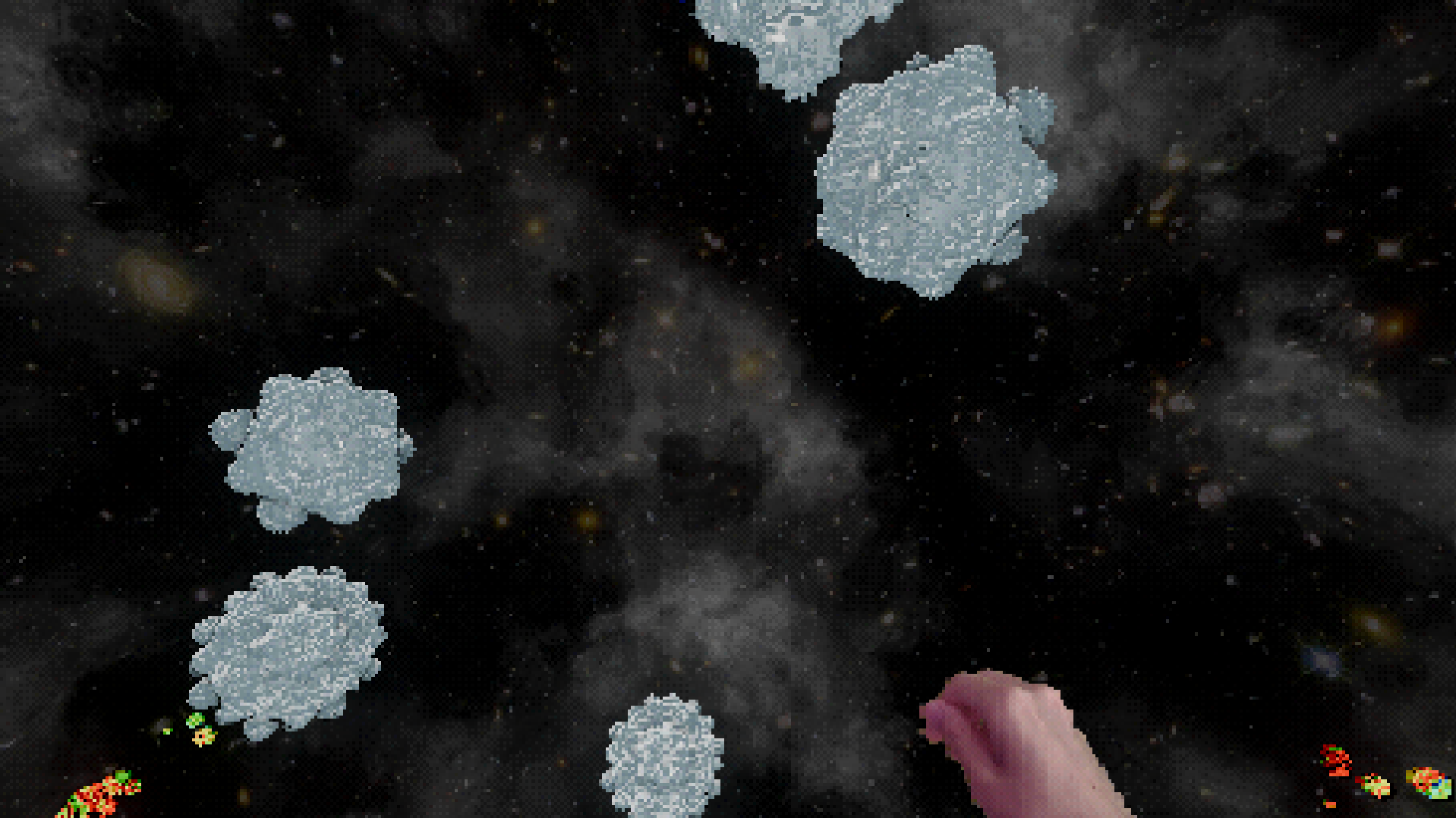 Like stars in the night sky