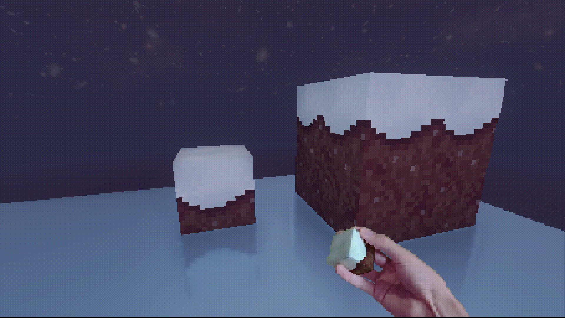 snow grass block image 2
