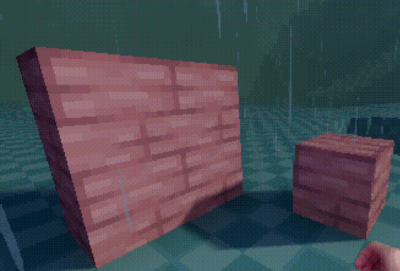 Placed Blocks!