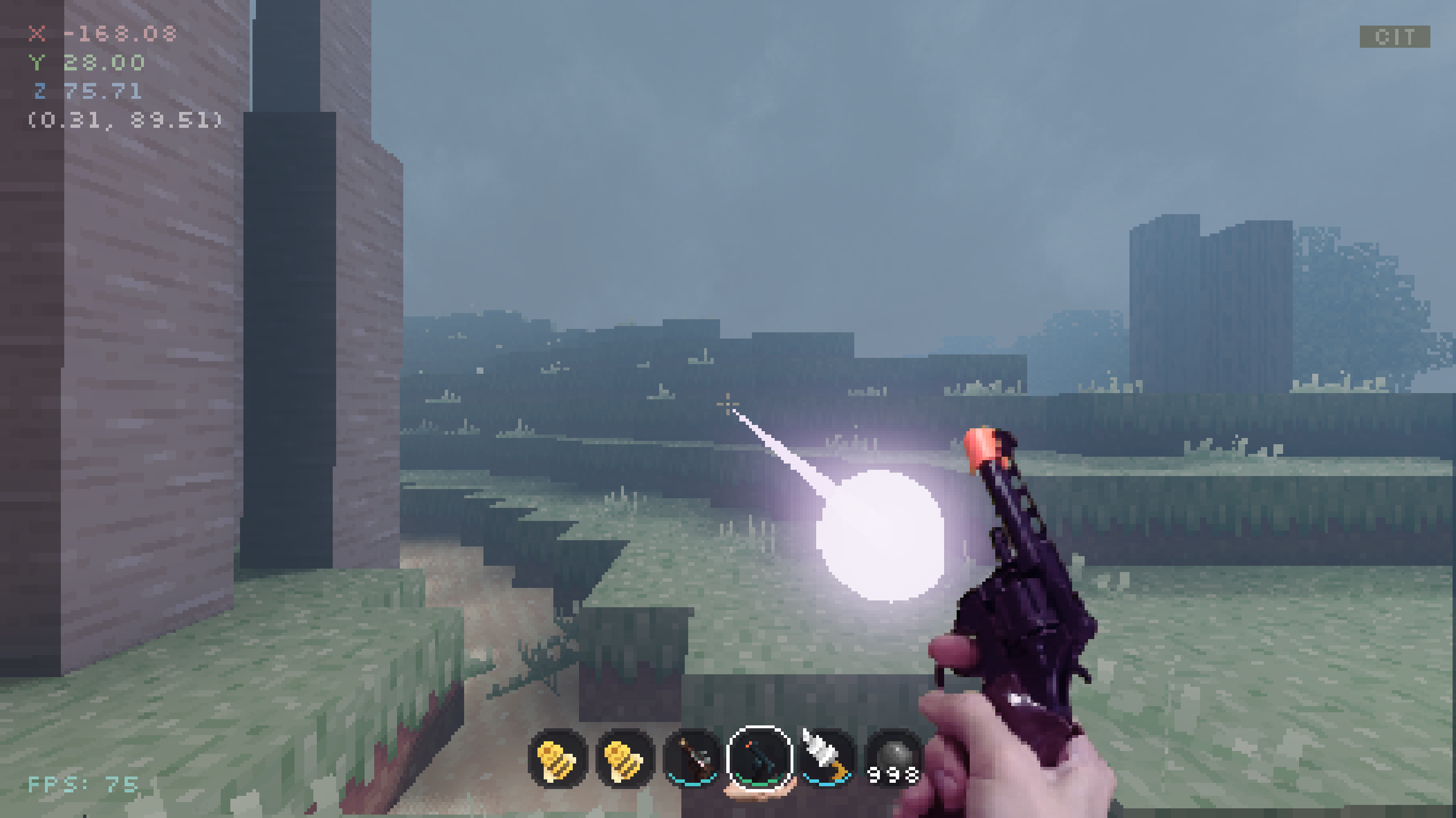 Fire beam